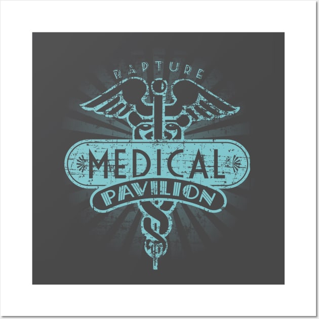 Medical Pavilion Wall Art by MindsparkCreative